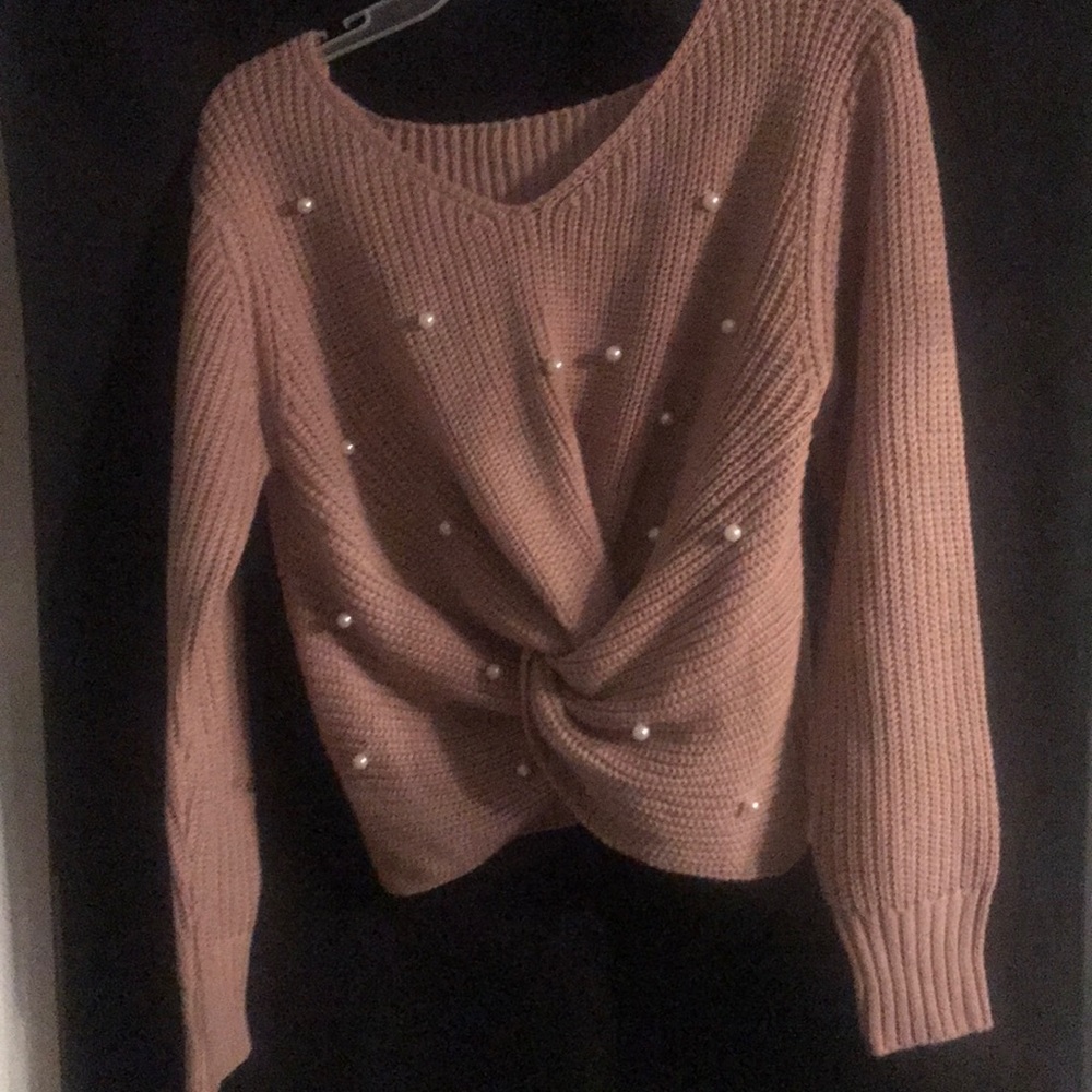 Crop sweater